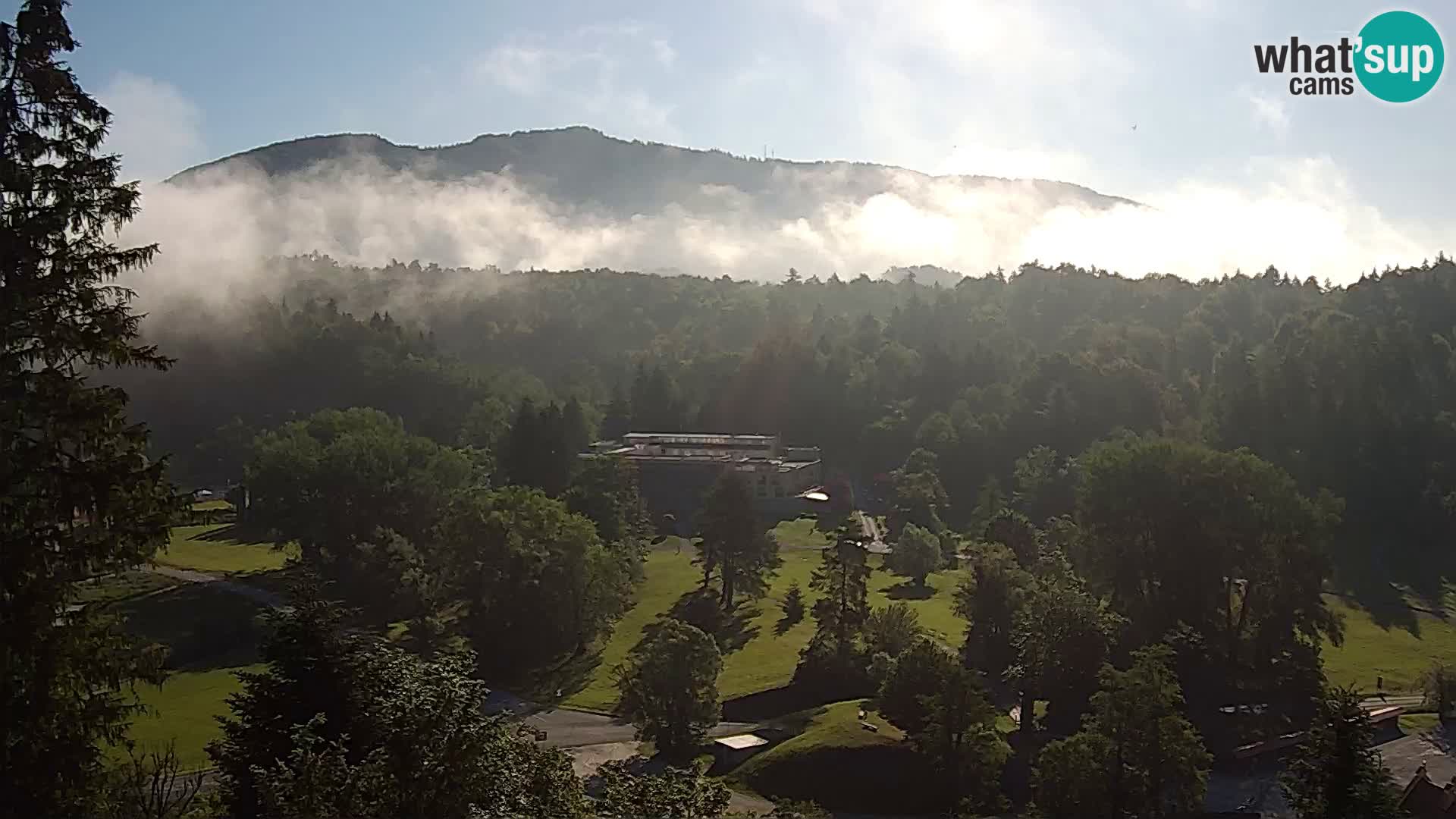 Trakošćan – pogled sa dvorca
