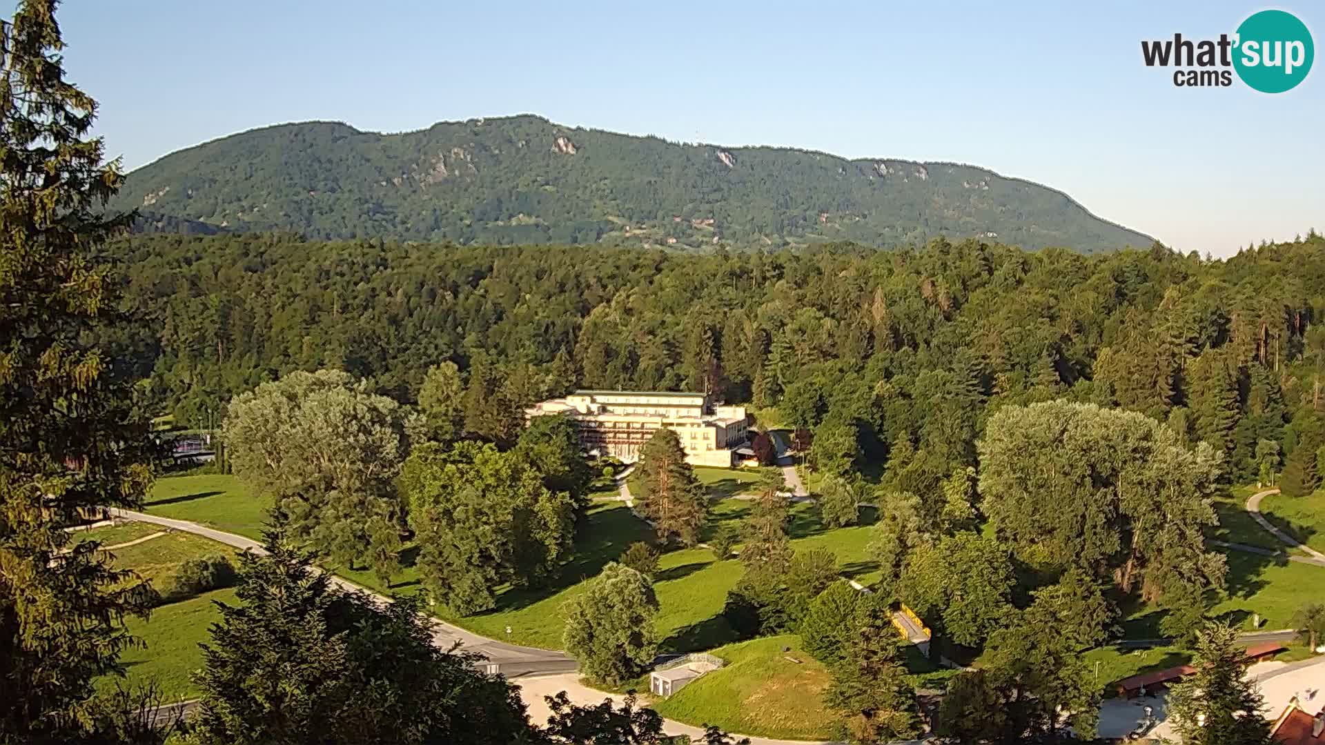 Trakošćan – pogled sa dvorca