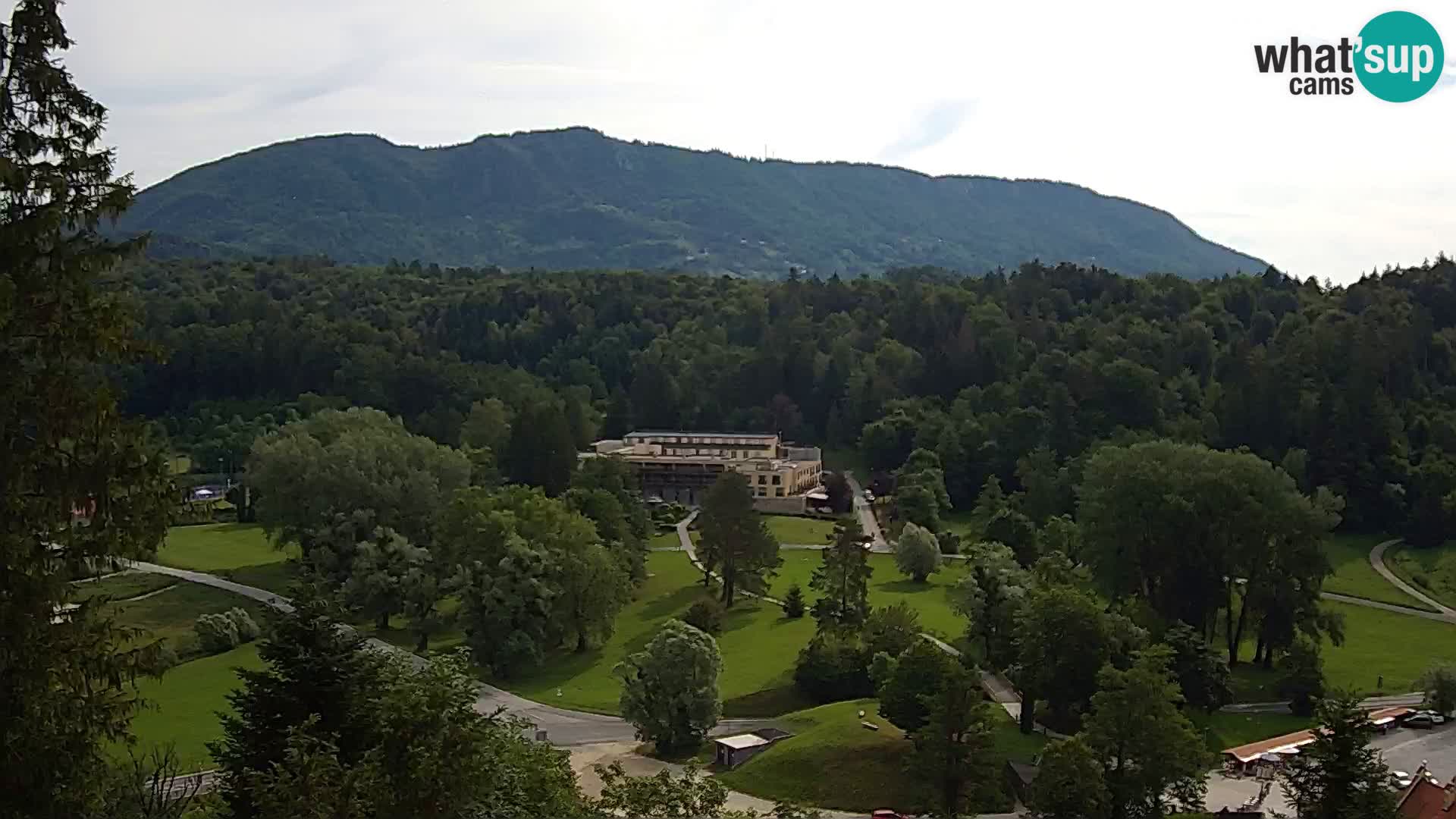 Trakošćan – Vista dal castello