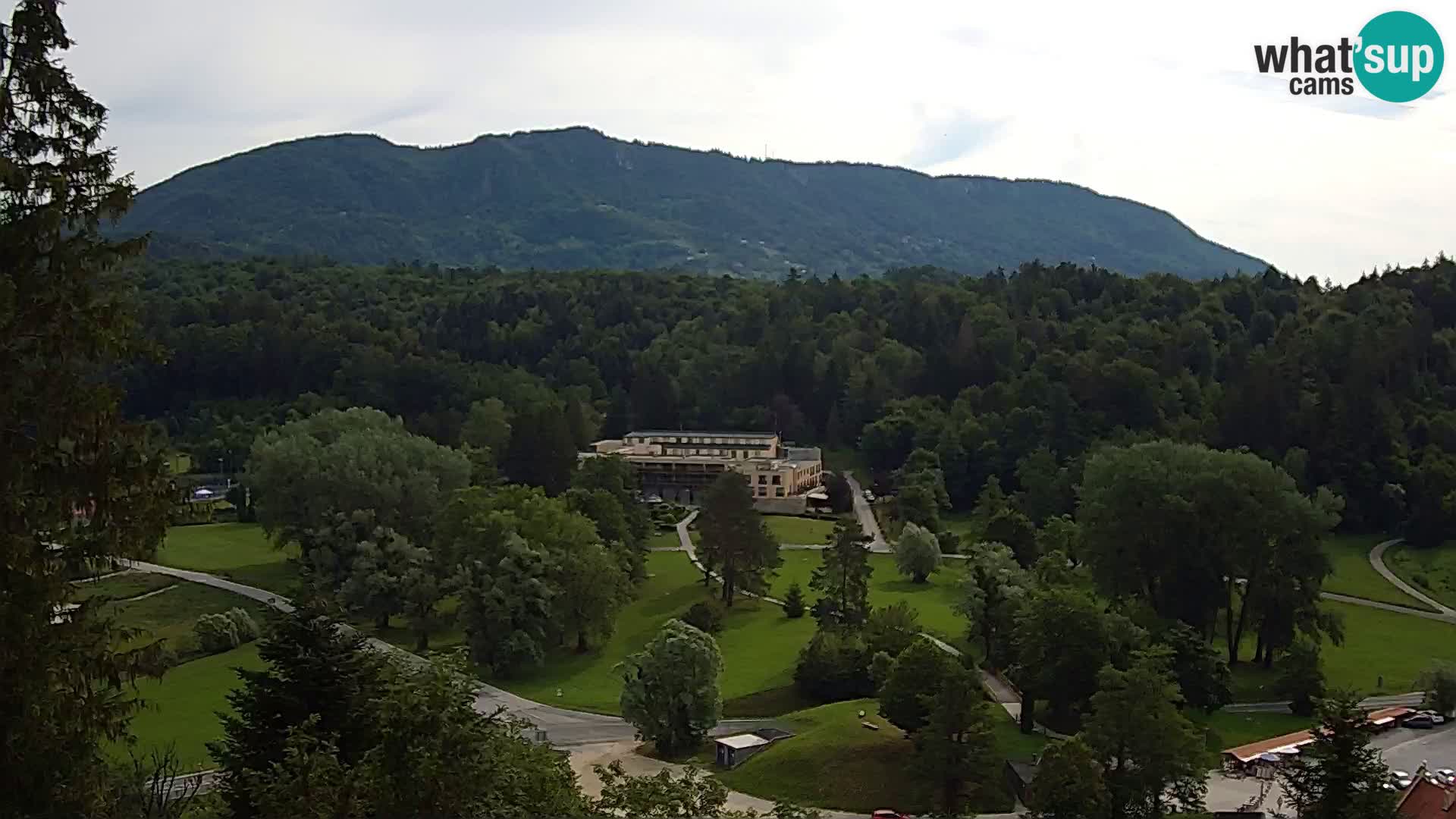 Trakošćan – pogled z dvorca