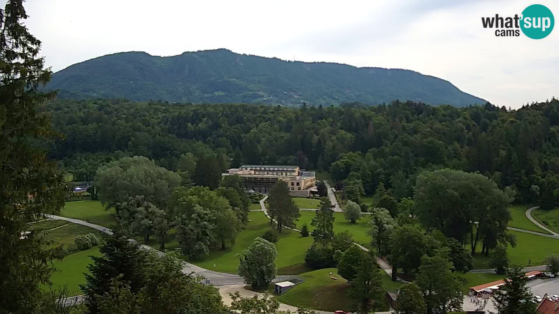 Trakošćan – pogled z dvorca