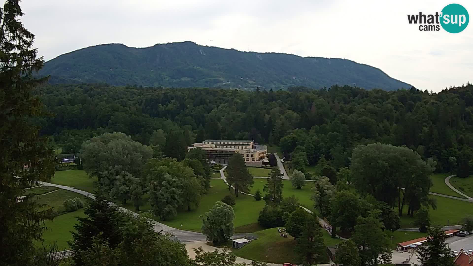 Trakošćan – Vista desde el castillo