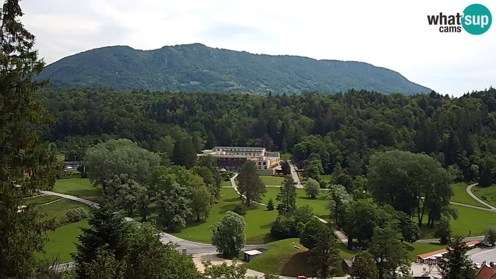 Trakošćan – Vista desde el castillo