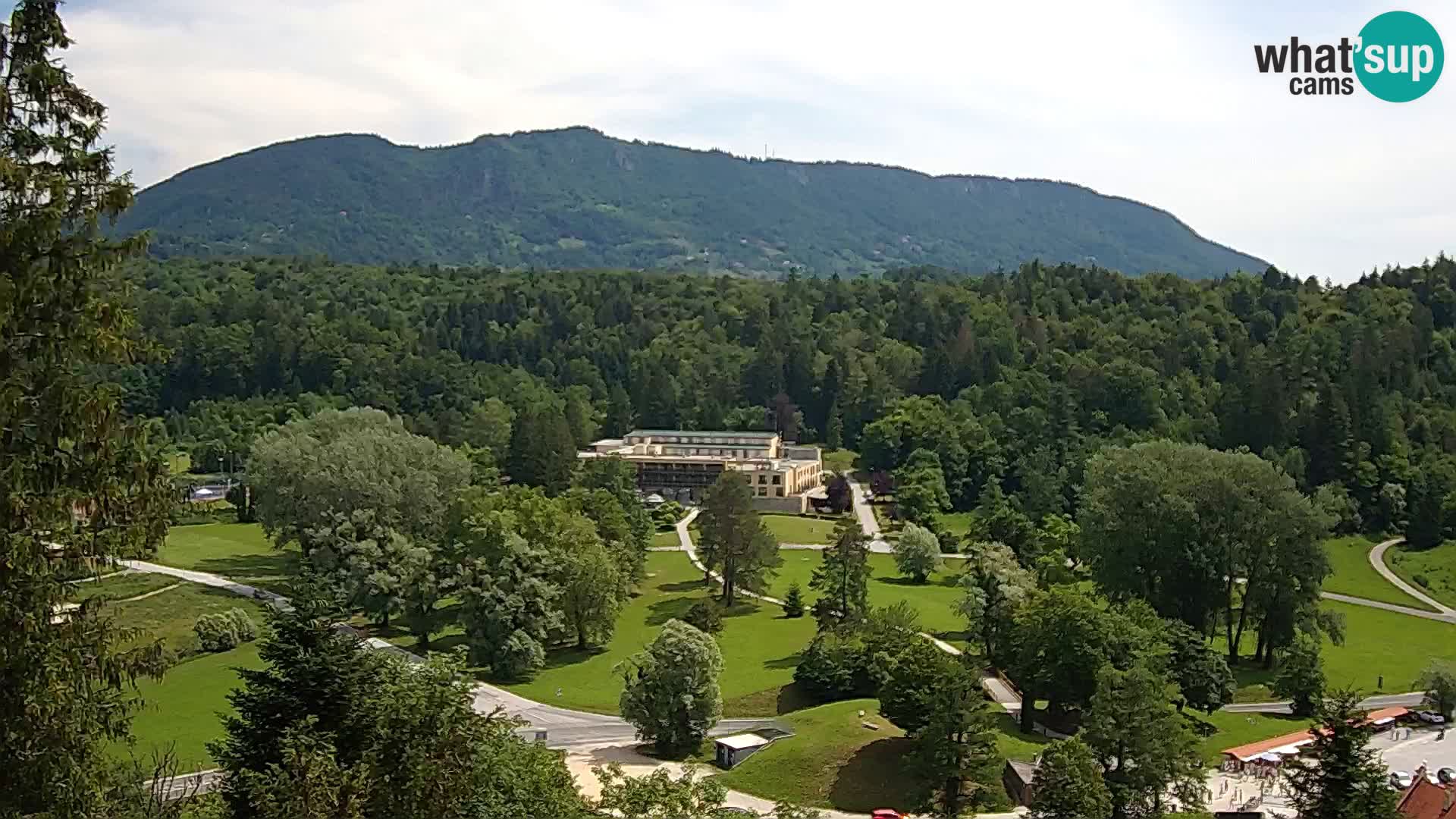 Trakošćan – Vista desde el castillo