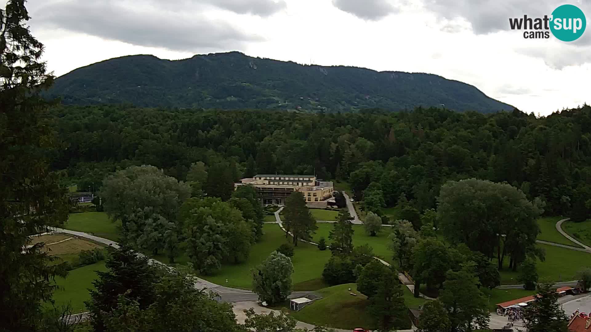 Trakošćan – view from castle