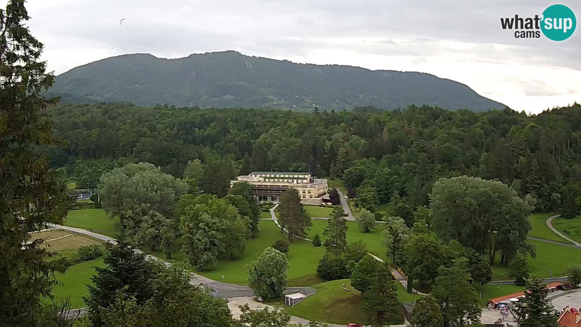 Trakošćan – view from castle