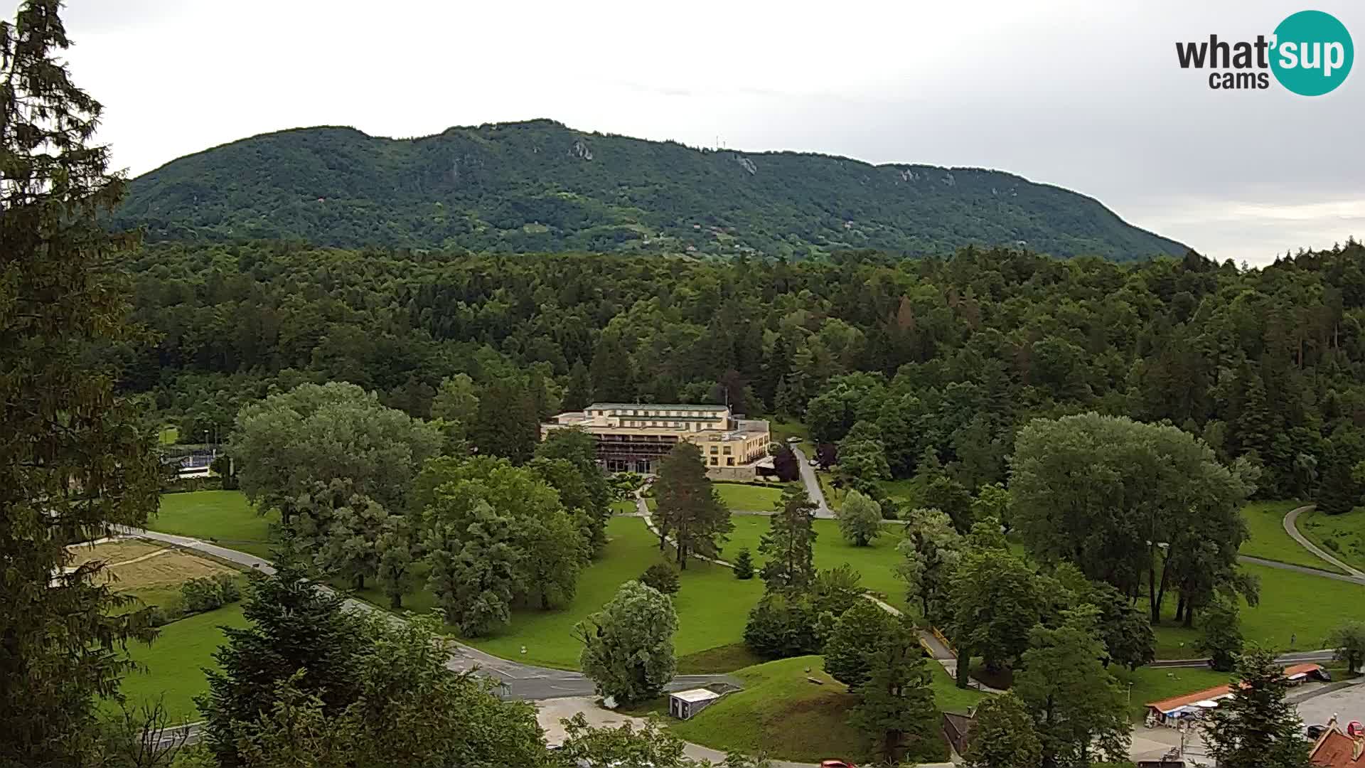 Trakošćan – Vista desde el castillo