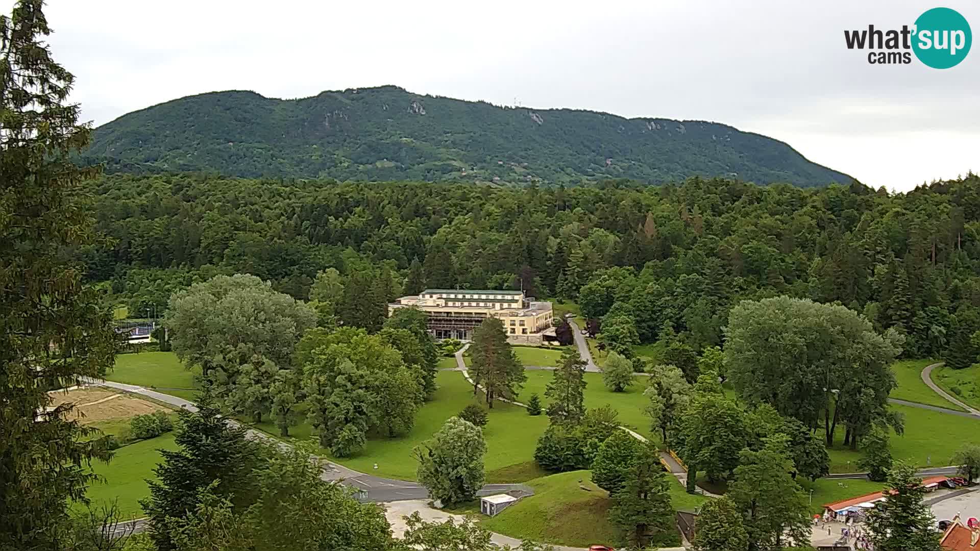 Trakošćan – pogled sa dvorca
