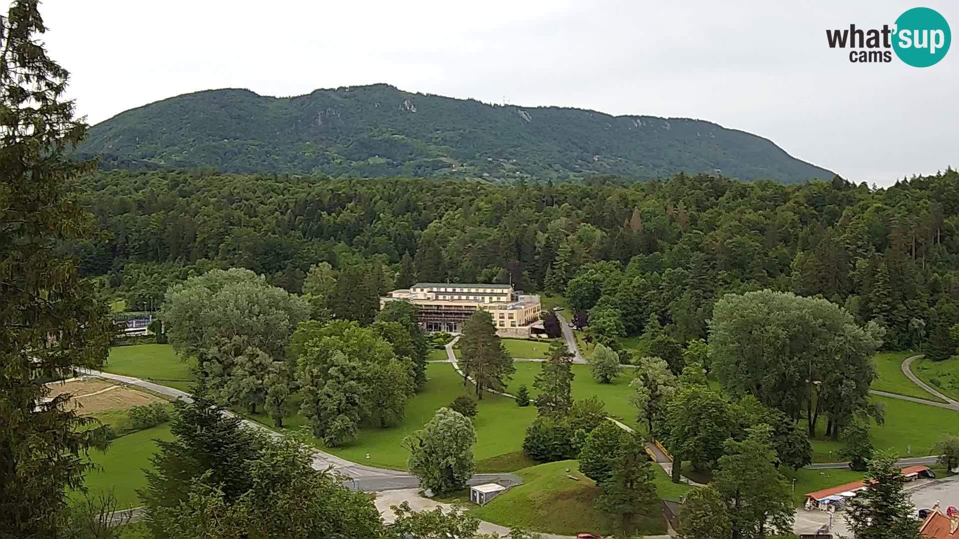 Trakošćan – Vista desde el castillo