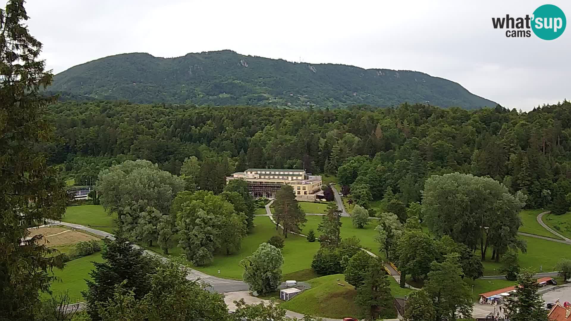 Trakošćan – pogled z dvorca