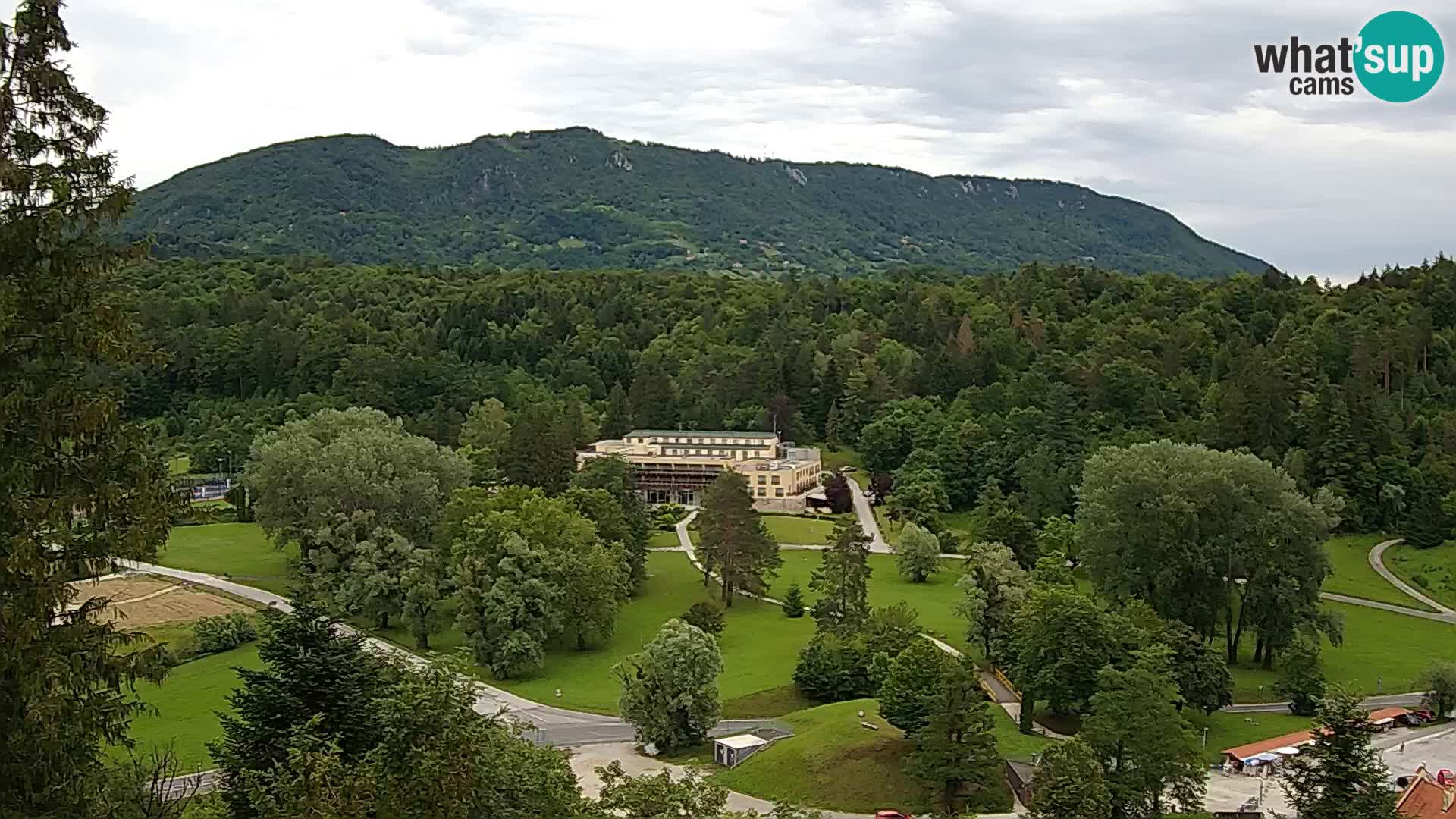Trakošćan – pogled sa dvorca