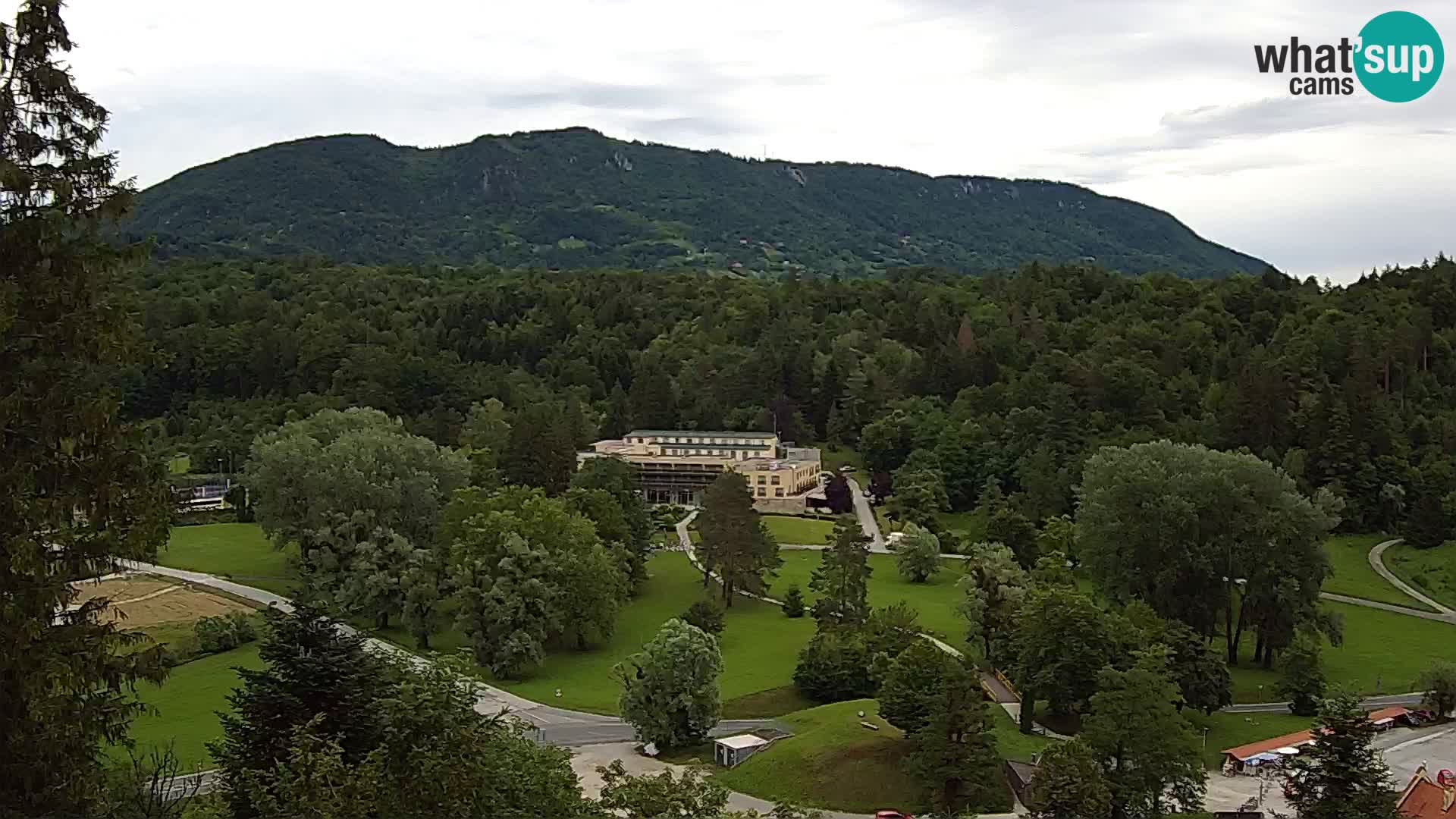 Trakošćan – pogled z dvorca