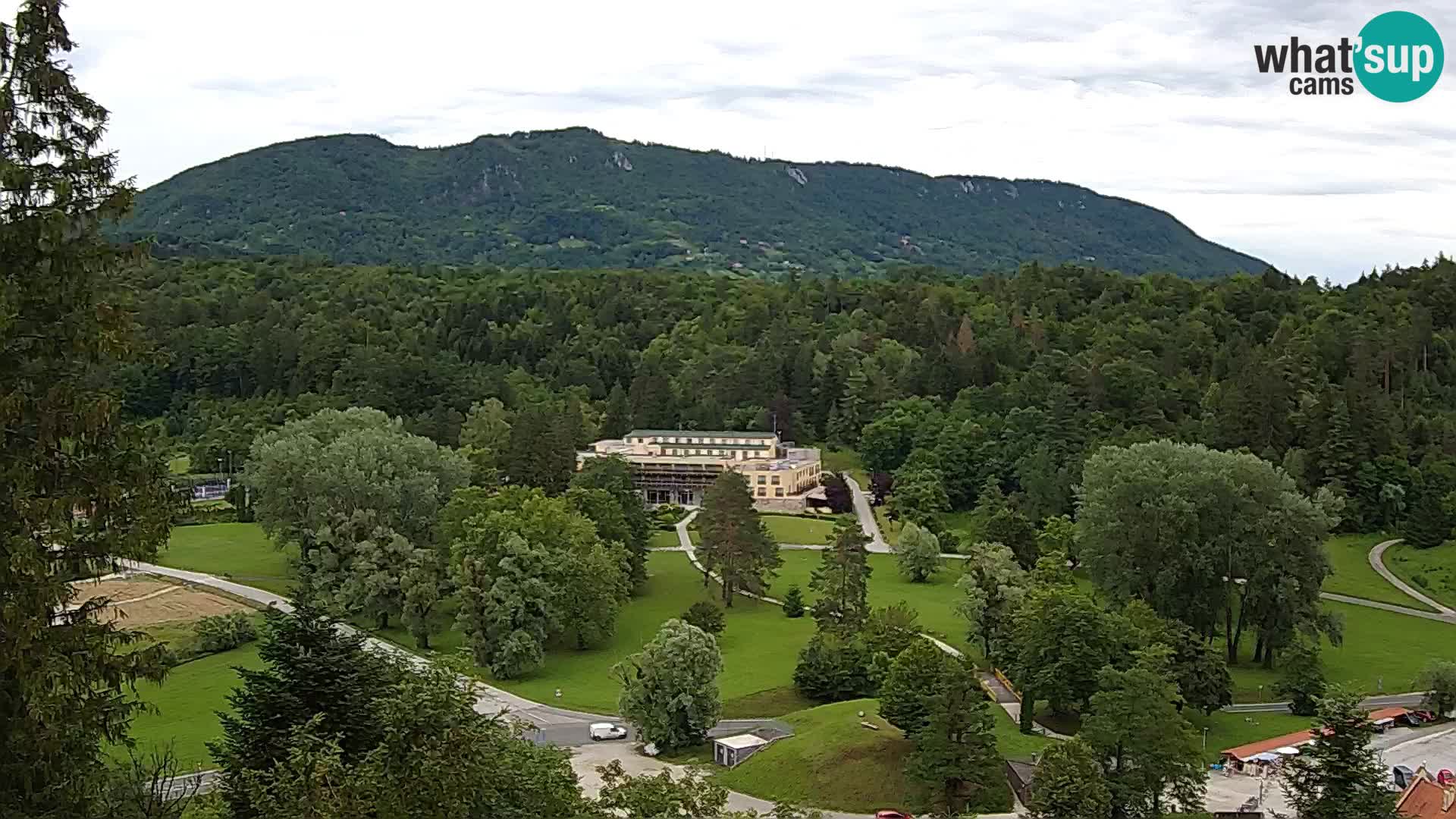 Trakošćan – view from castle