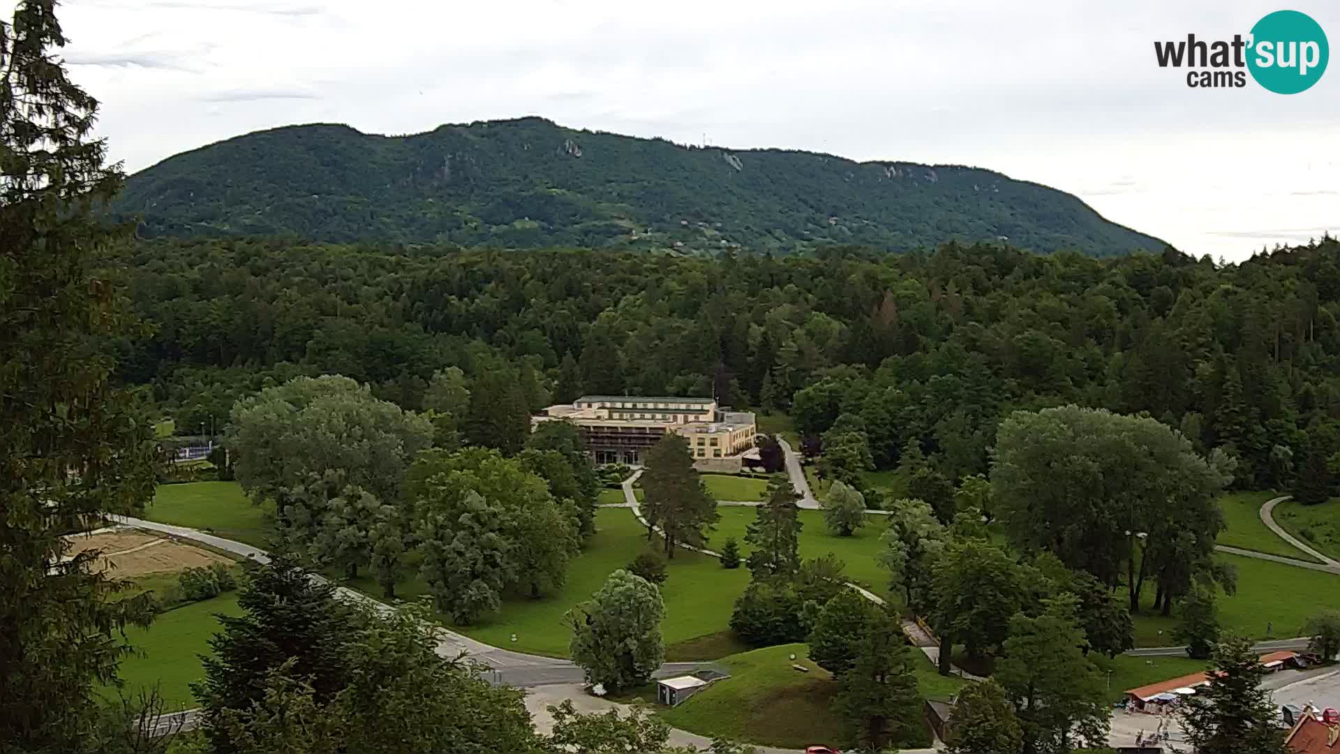 Trakošćan – Vista dal castello