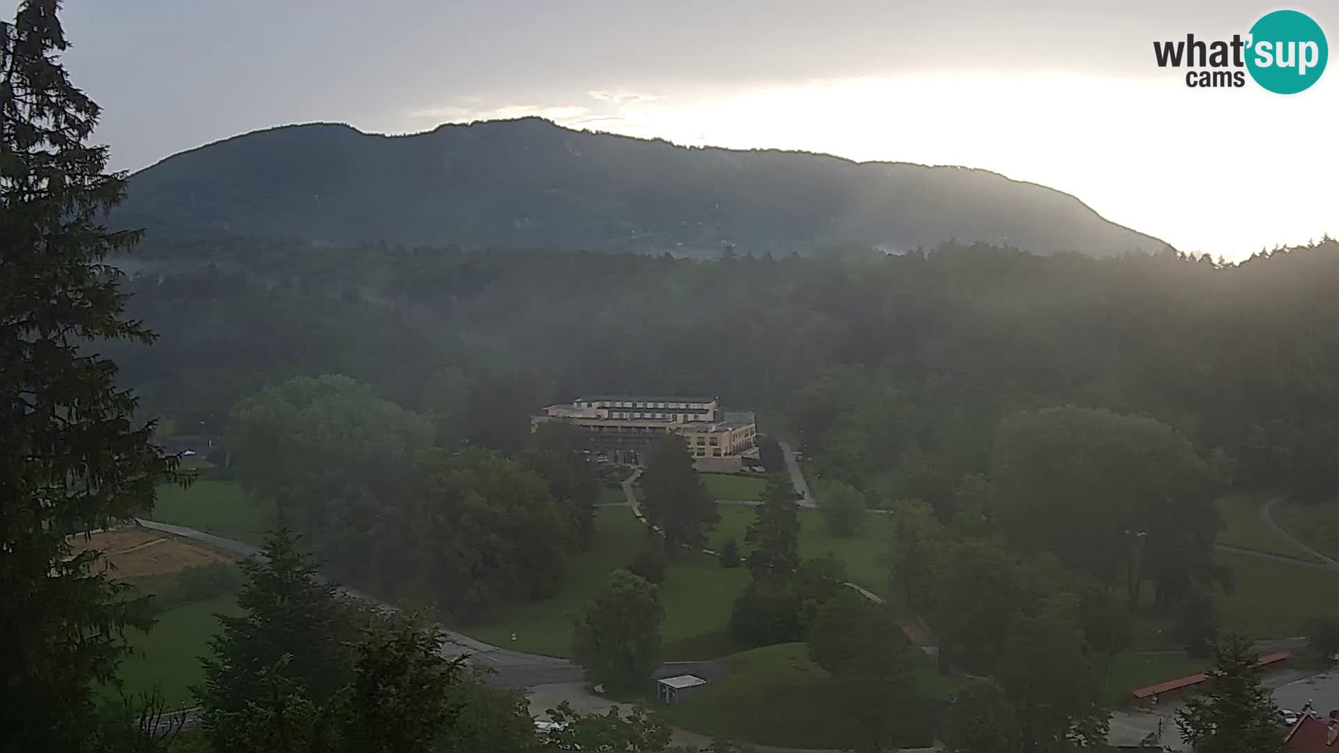 Trakošćan – view from castle
