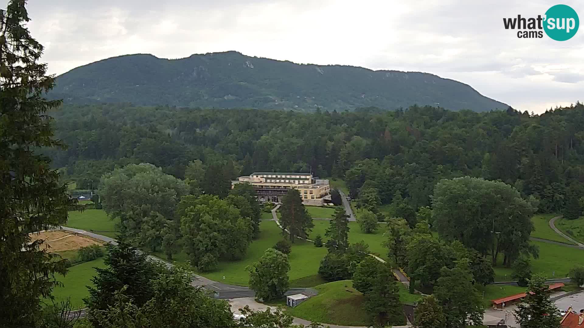 Trakošćan – pogled sa dvorca