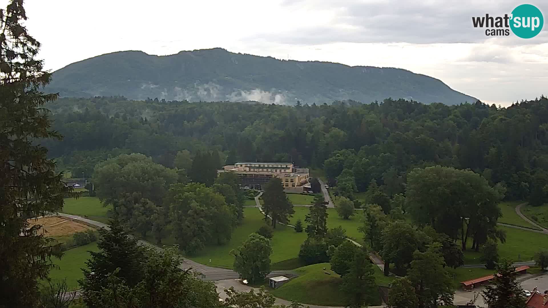 Trakošćan – Vista dal castello