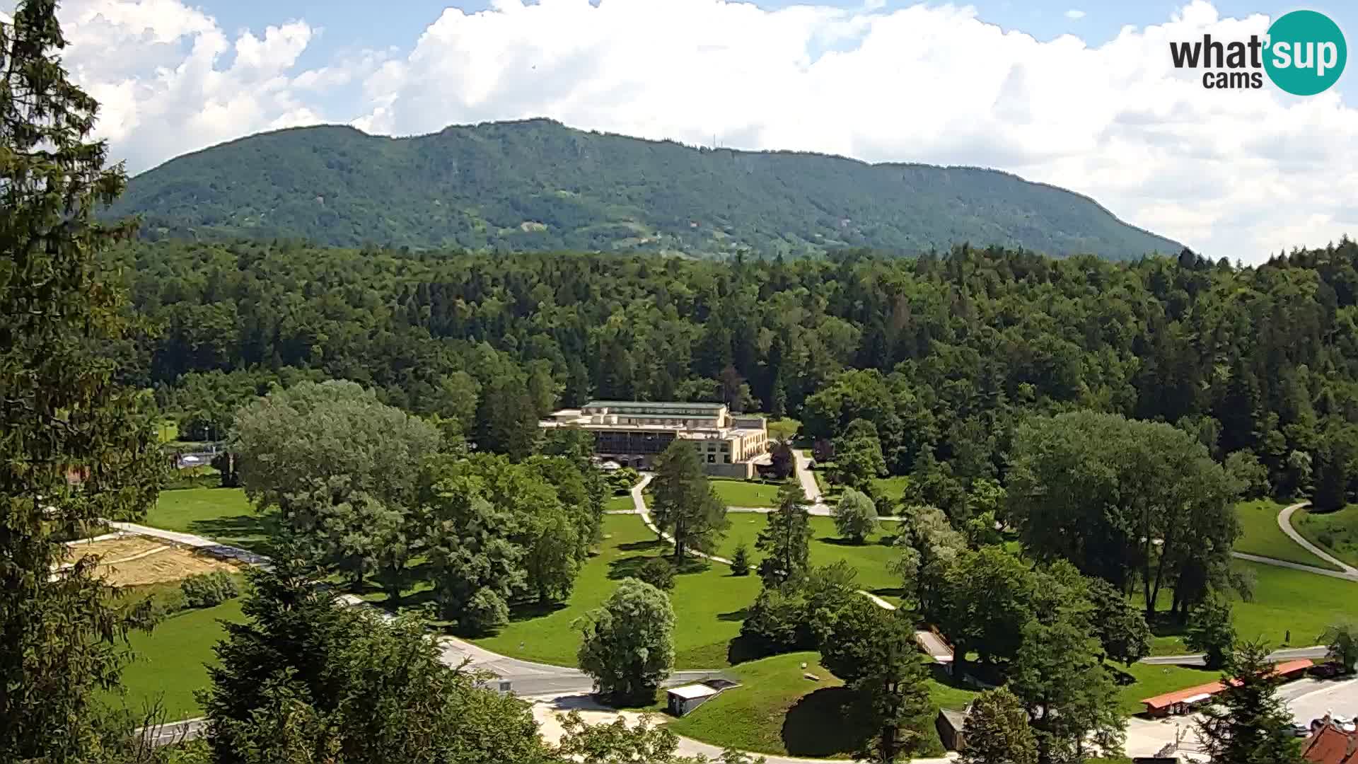 Trakošćan – view from castle