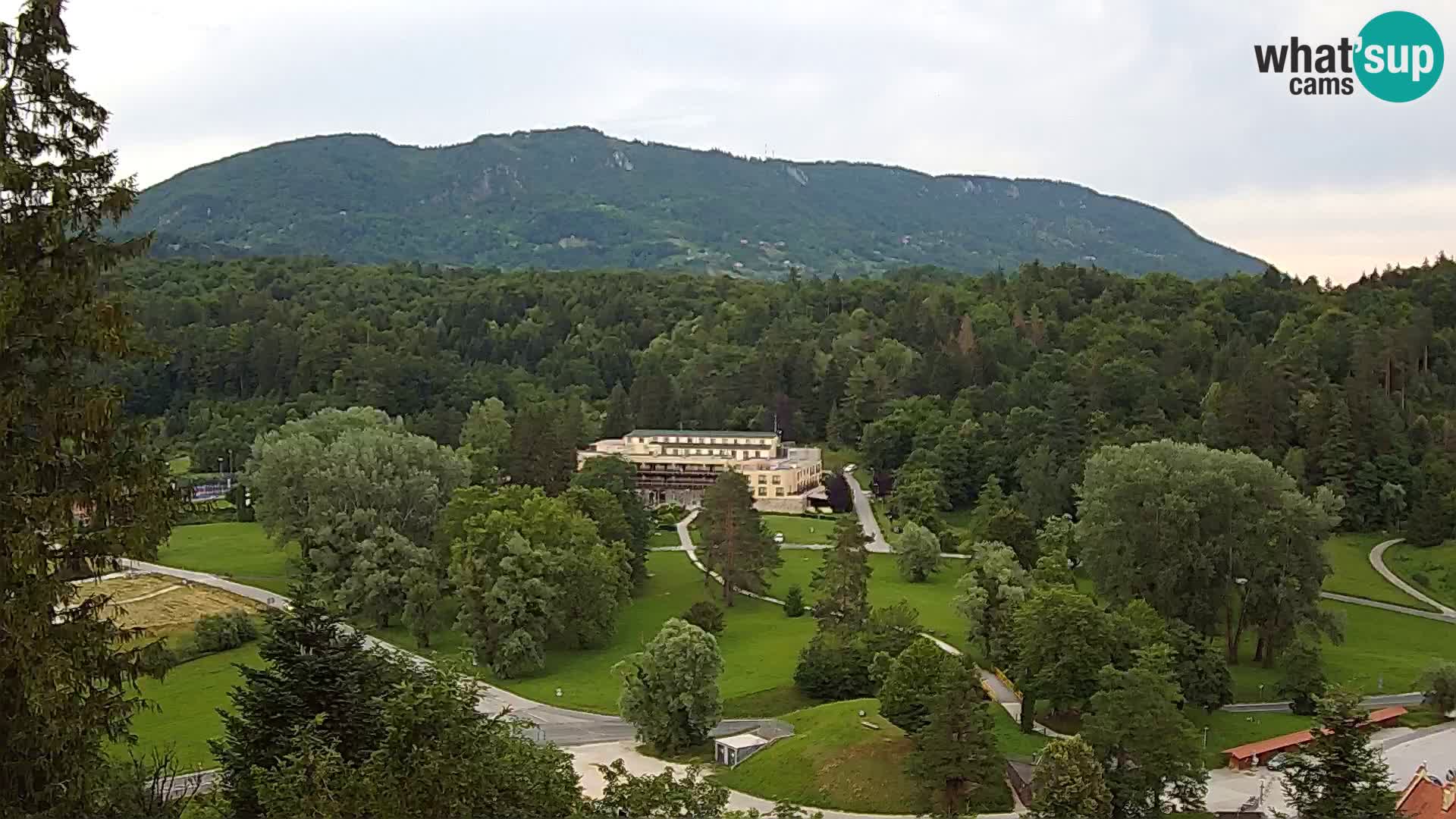 Trakošćan – view from castle
