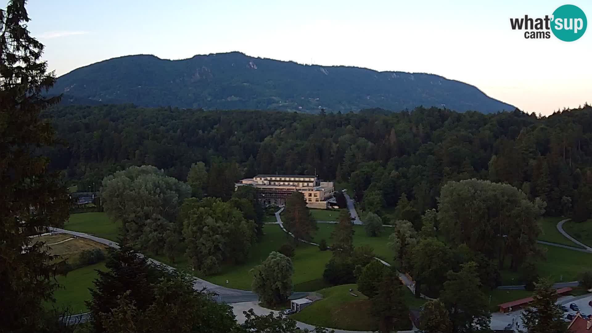 Trakošćan – Vista dal castello