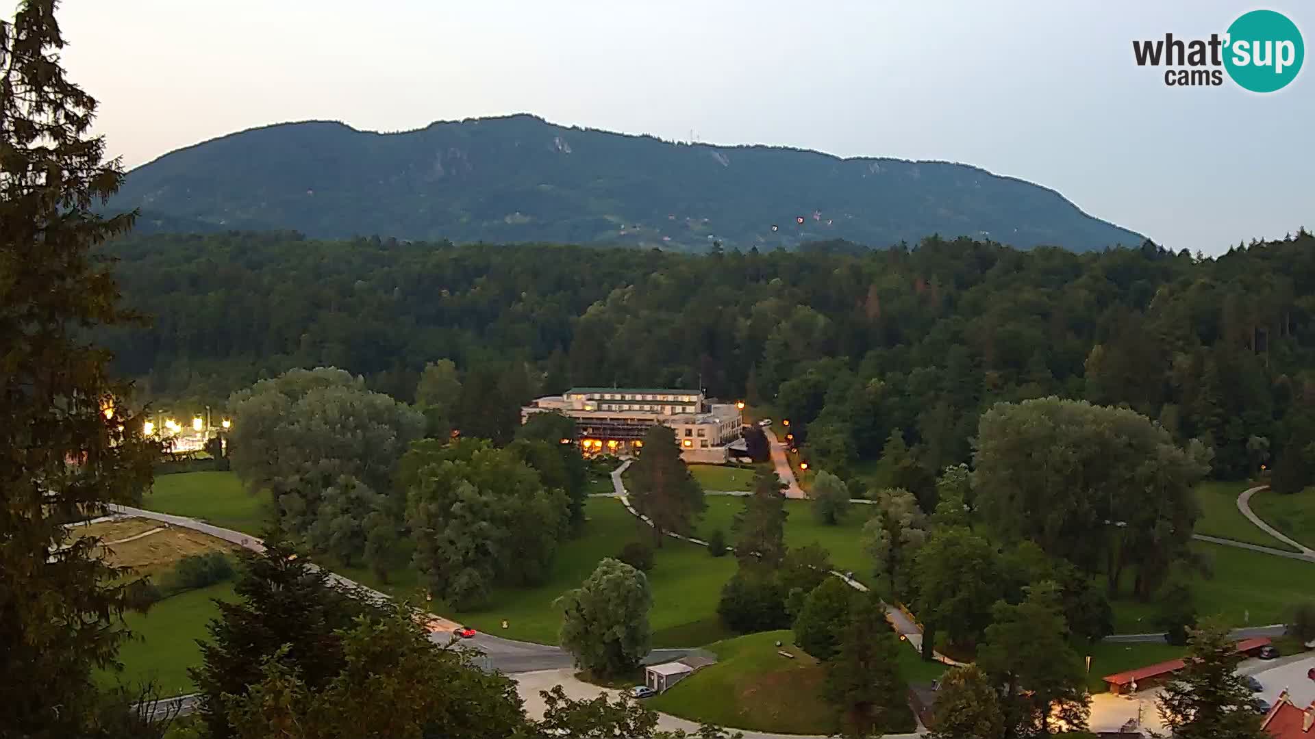 Trakošćan – Vista dal castello