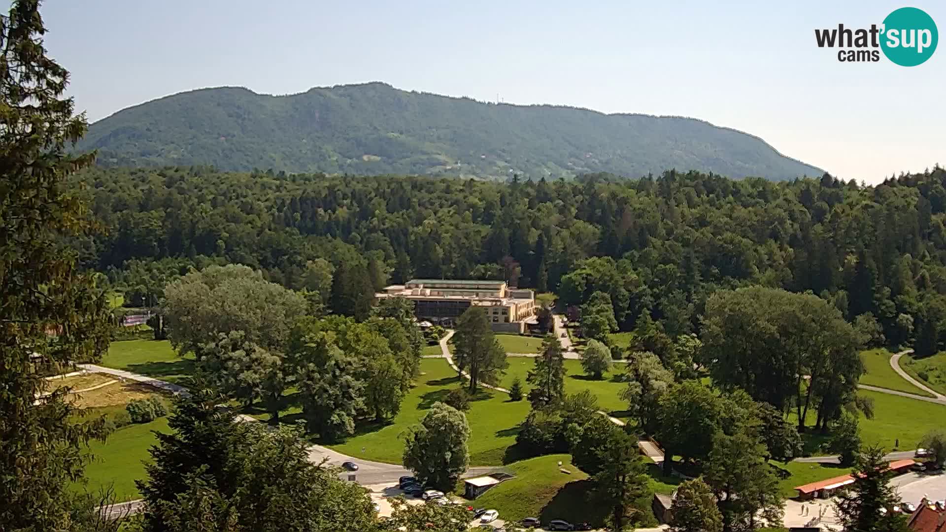 Trakošćan – Vista desde el castillo