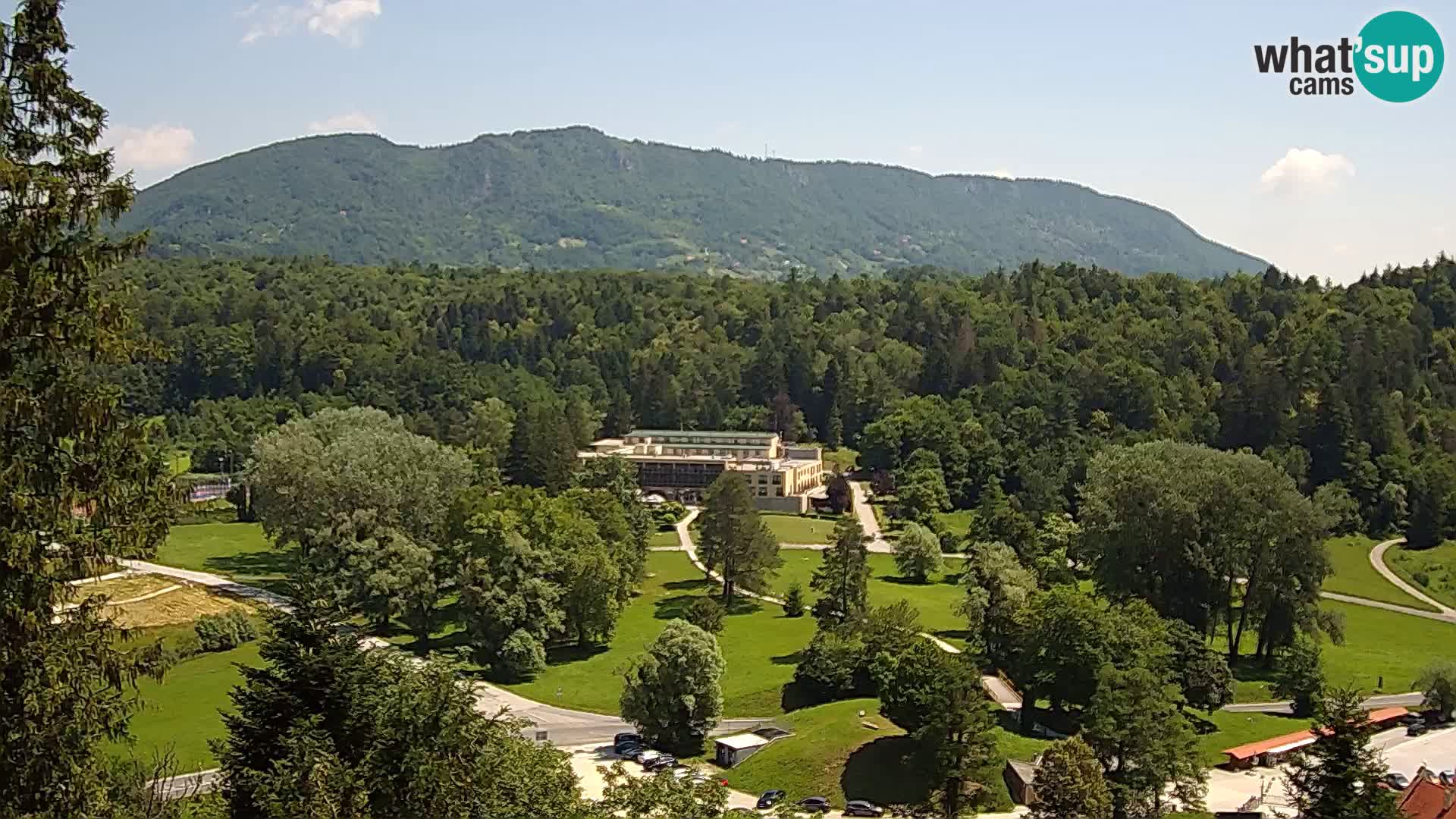Trakošćan – Vista desde el castillo
