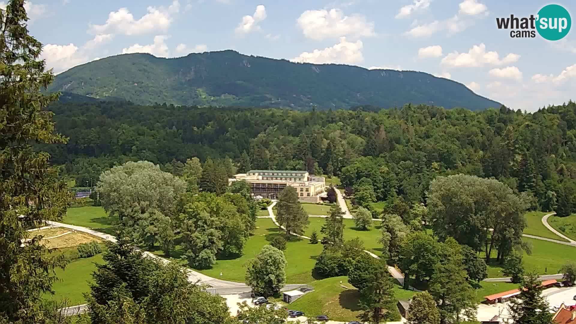 Trakošćan – pogled z dvorca