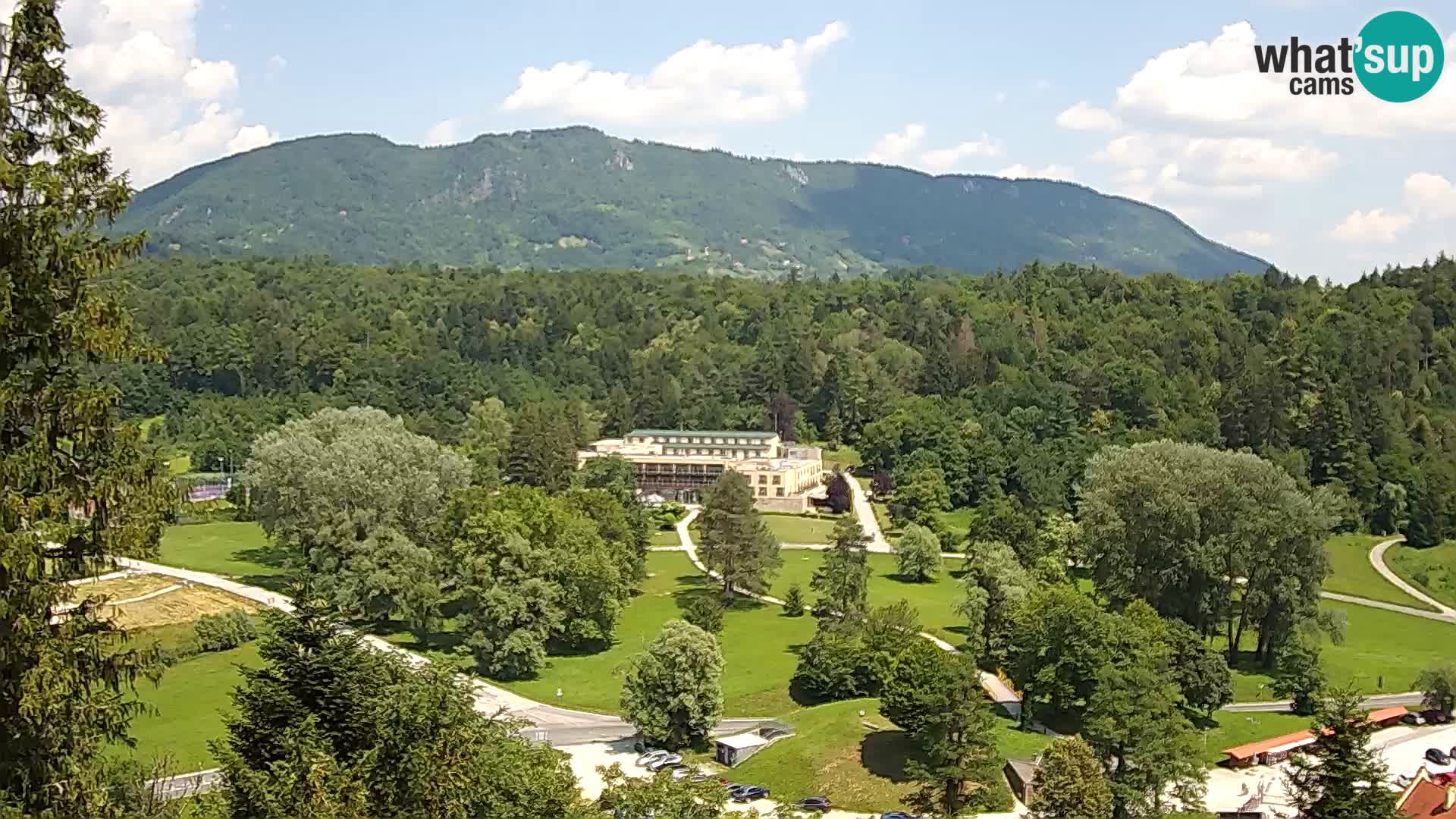 Trakošćan – view from castle