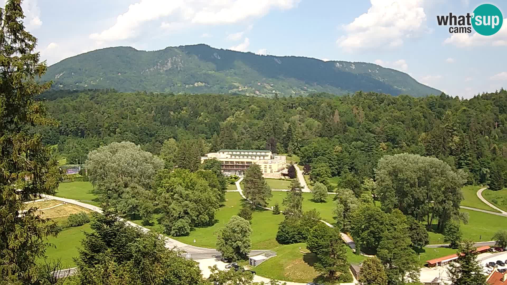 Trakošćan – view from castle