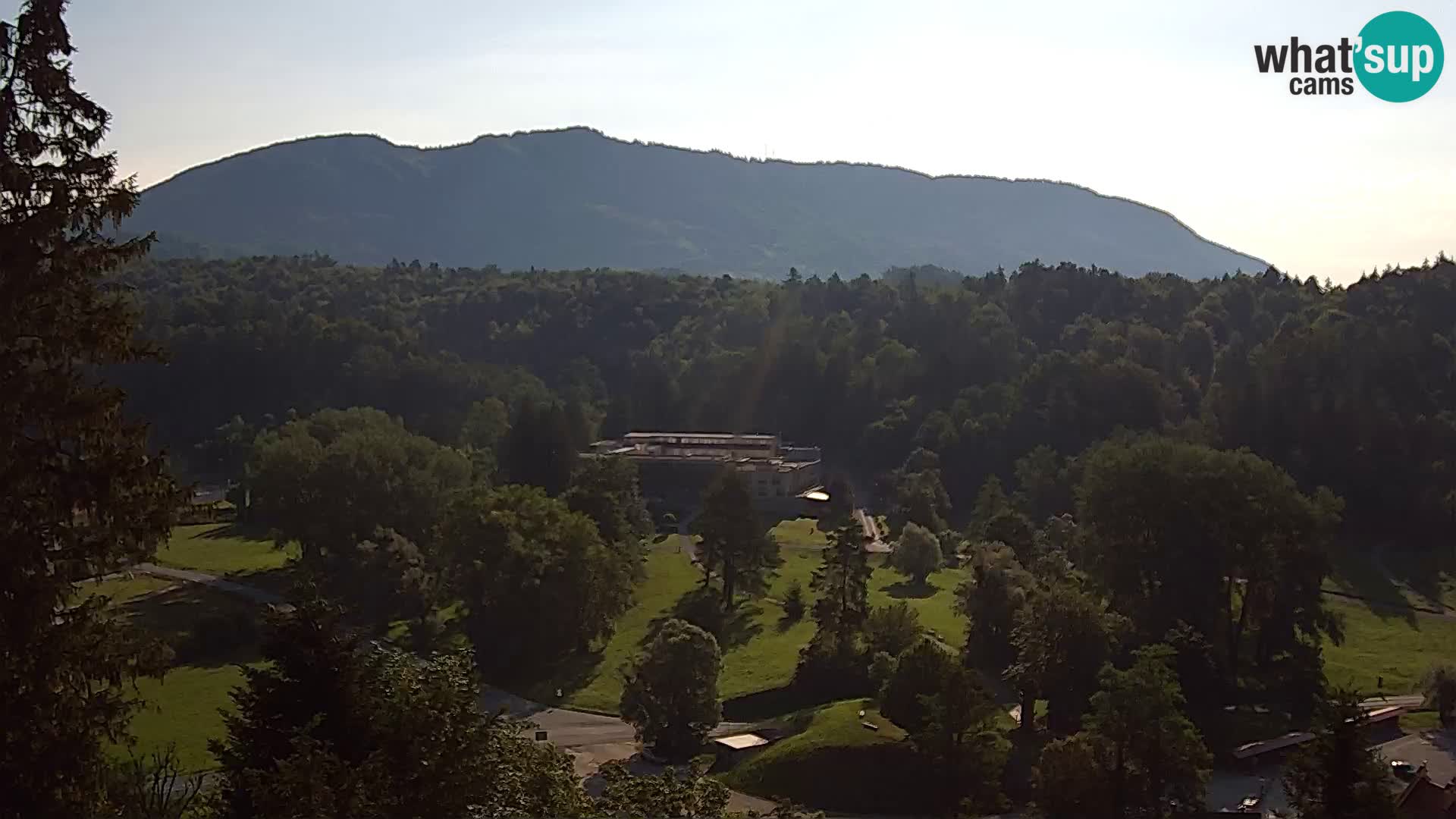 Trakošćan – Vista dal castello