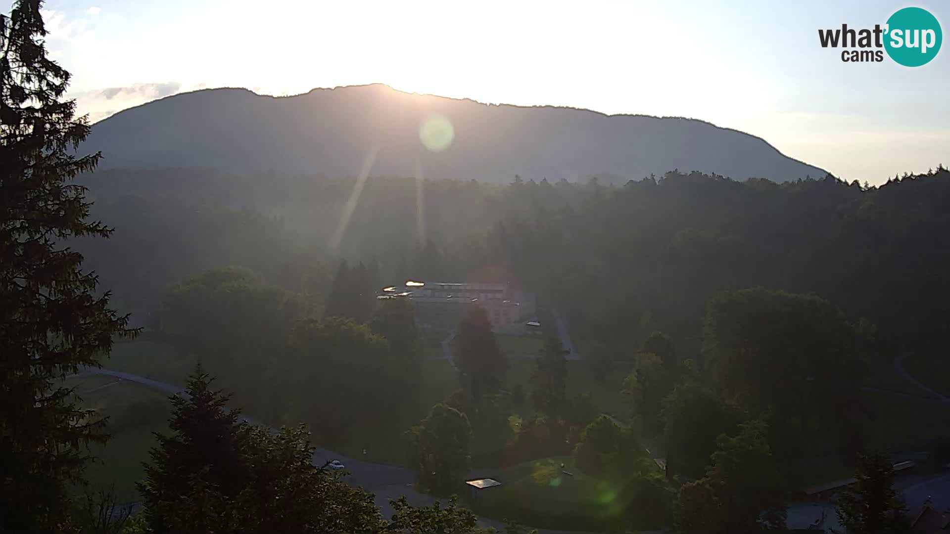 Trakošćan – Vista desde el castillo