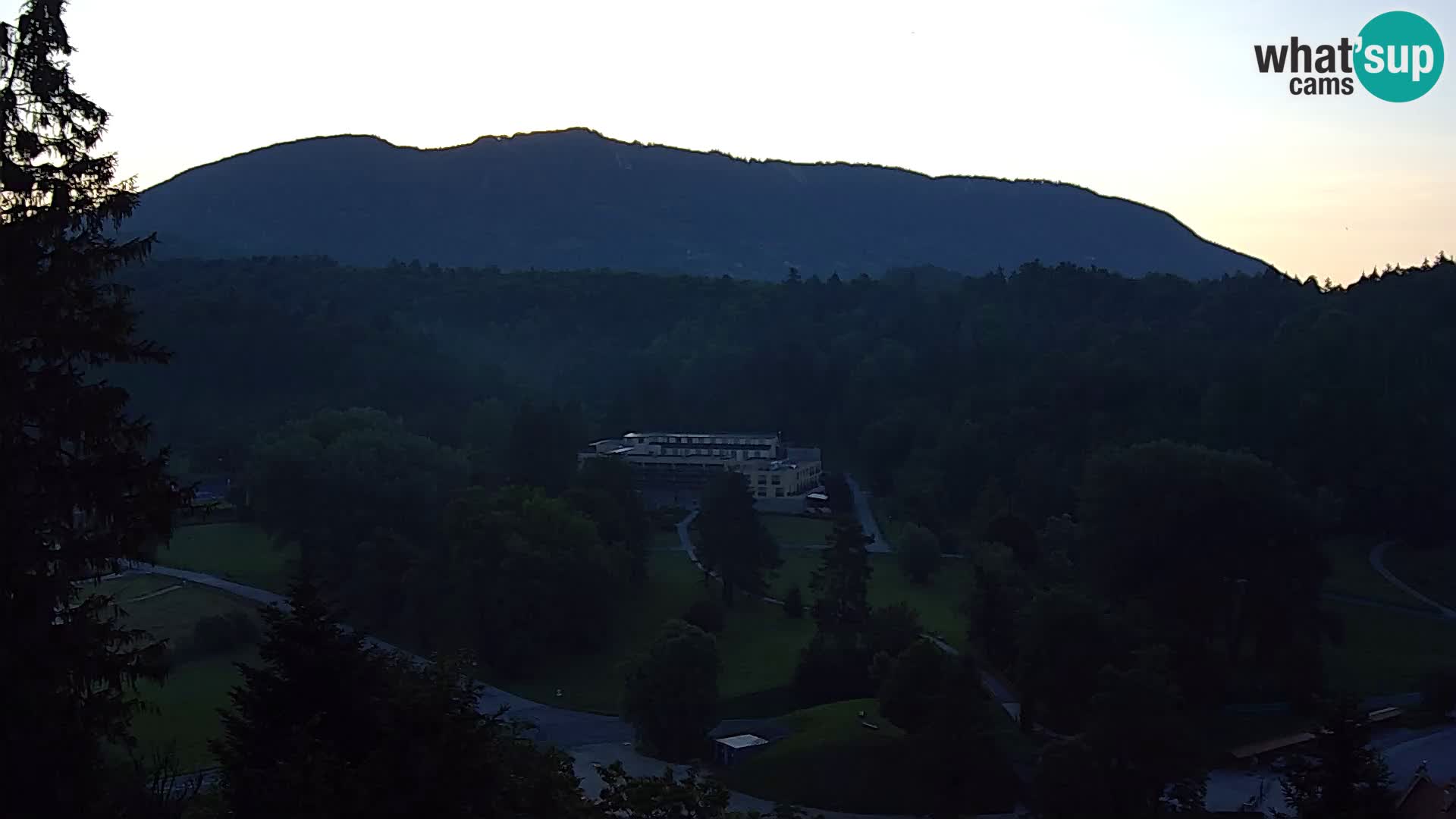 Trakošćan – Vista dal castello