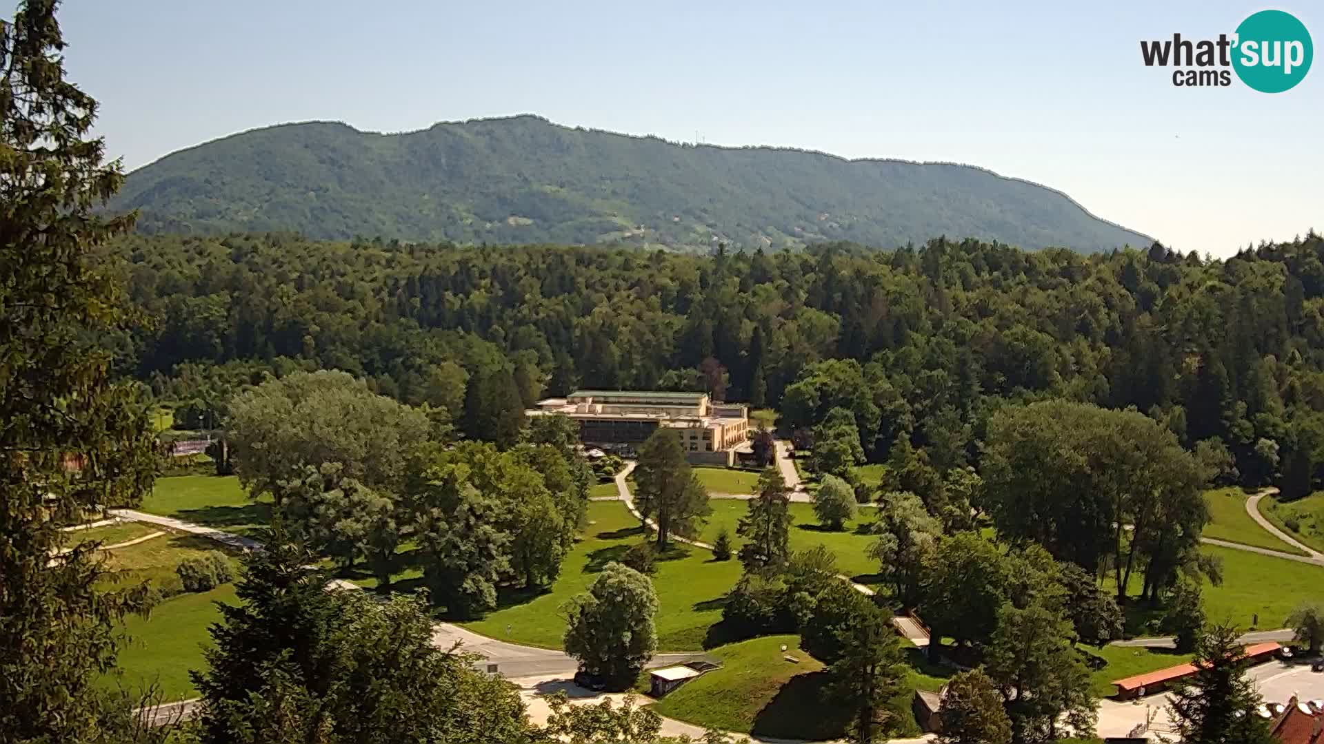 Trakošćan – Vista desde el castillo