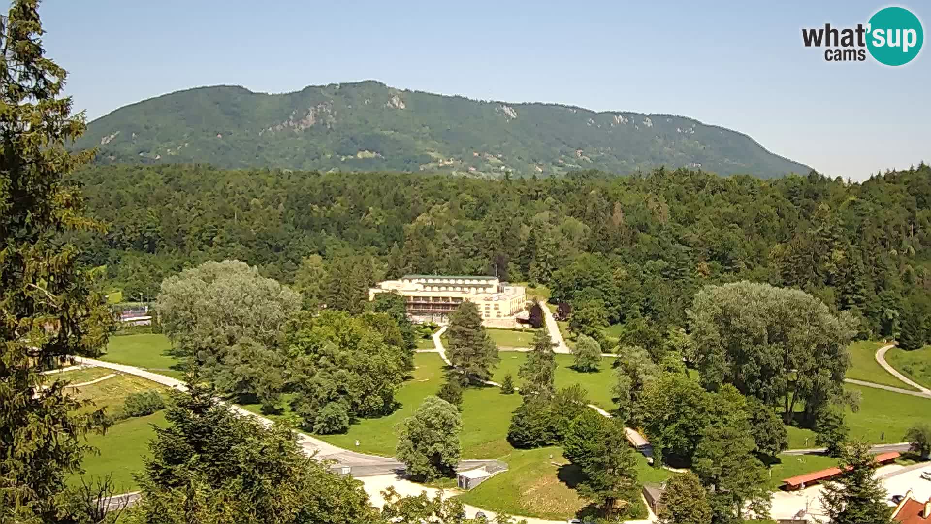 Trakošćan – view from castle