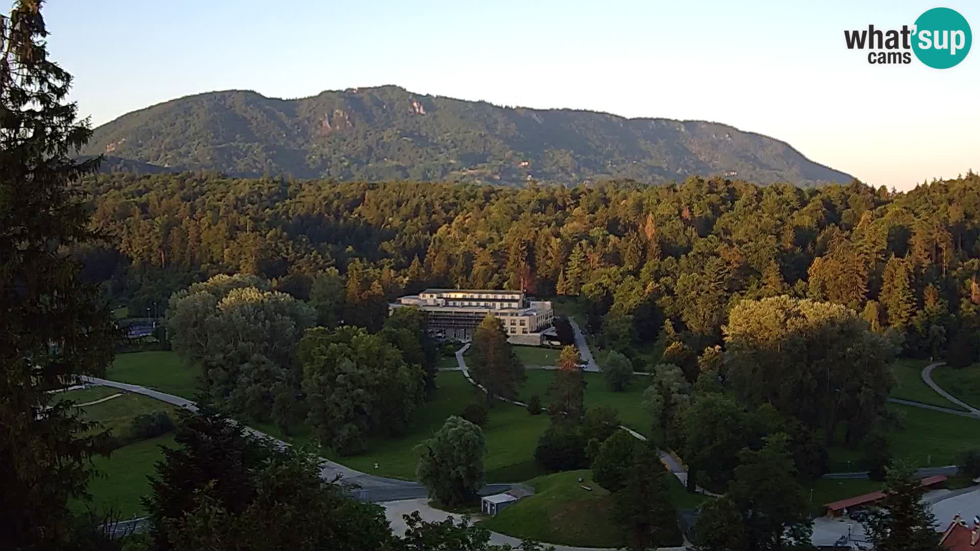 Trakošćan – pogled sa dvorca