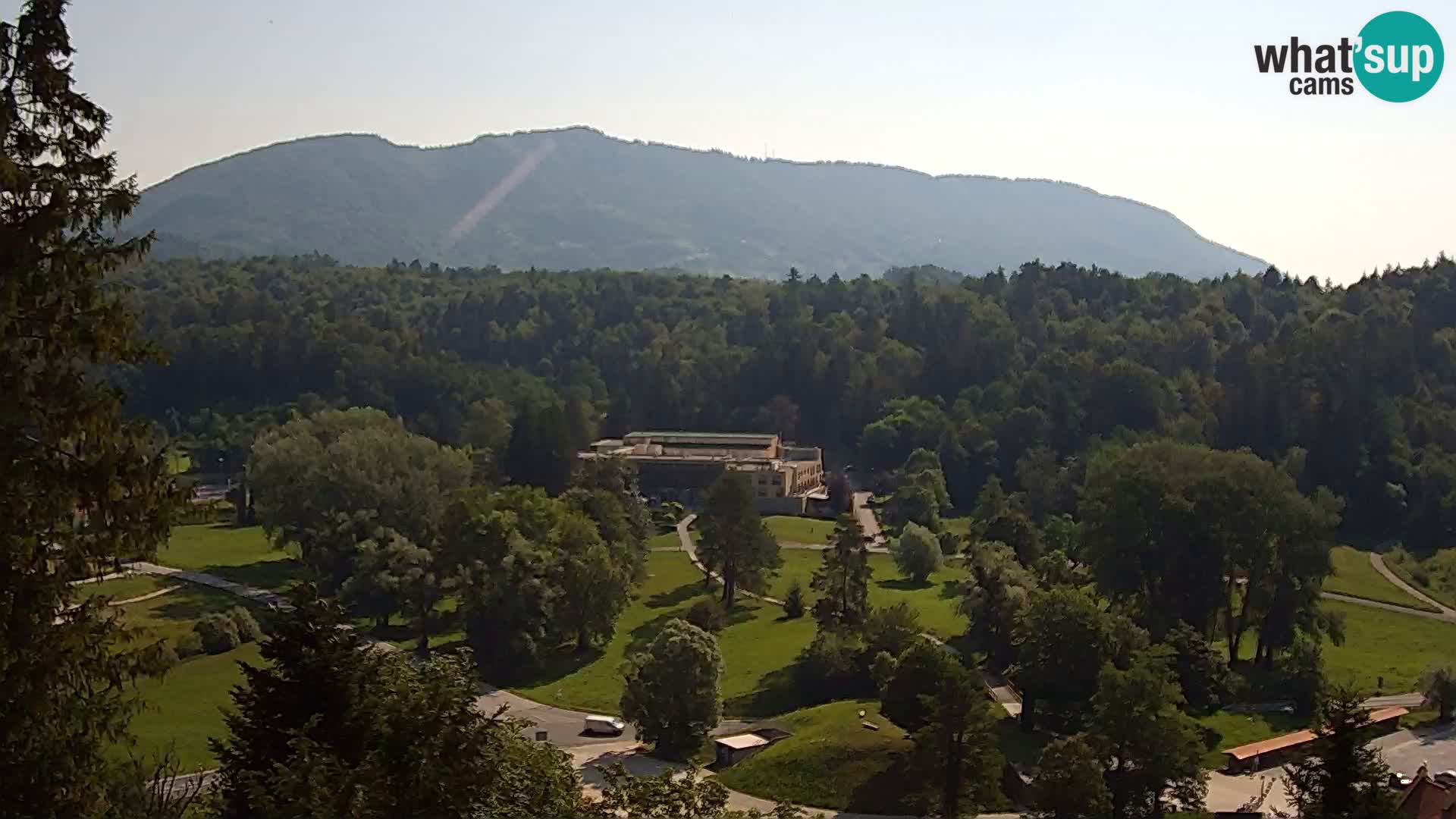 Trakošćan – view from castle