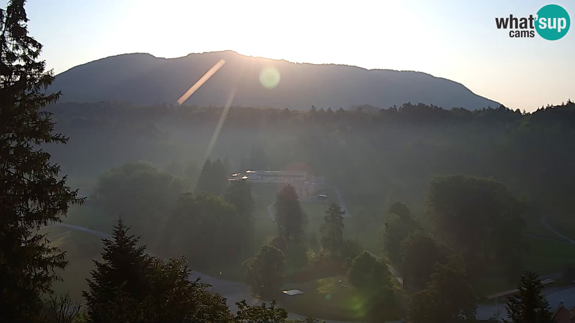 Trakošćan – Vista desde el castillo