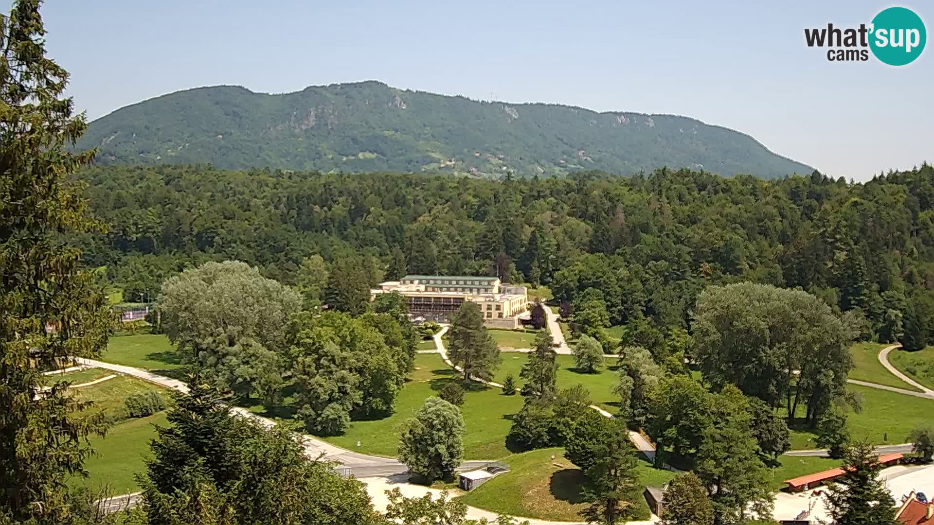 Trakošćan – pogled z dvorca