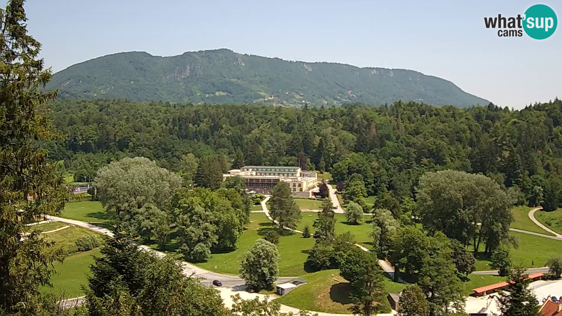 Trakošćan – pogled sa dvorca