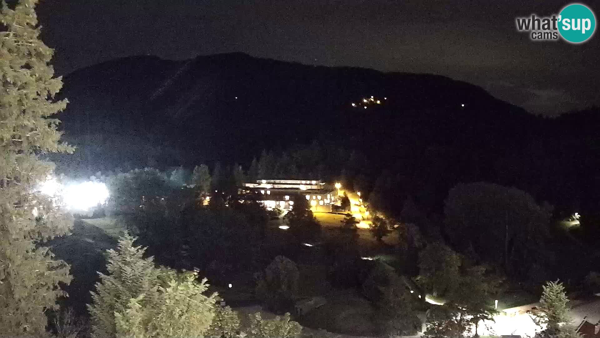 Trakošćan – Blick vom Schloss