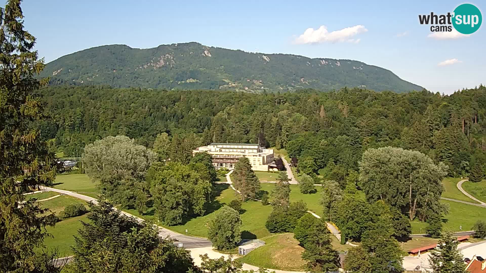 Trakošćan – Vista dal castello