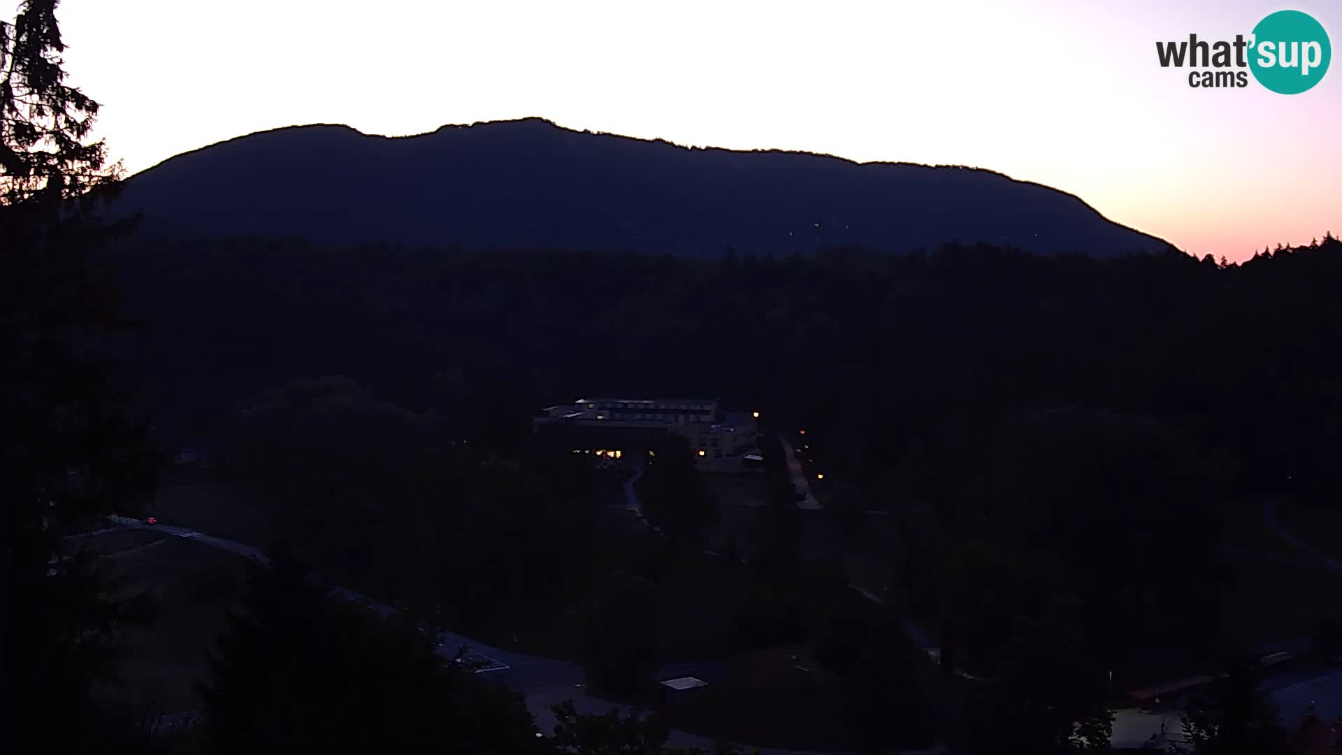 Trakošćan – Blick vom Schloss