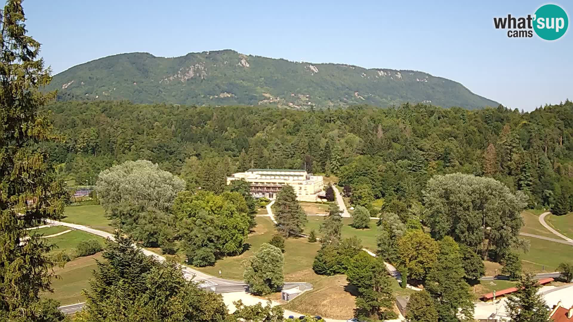 Trakošćan – pogled z dvorca