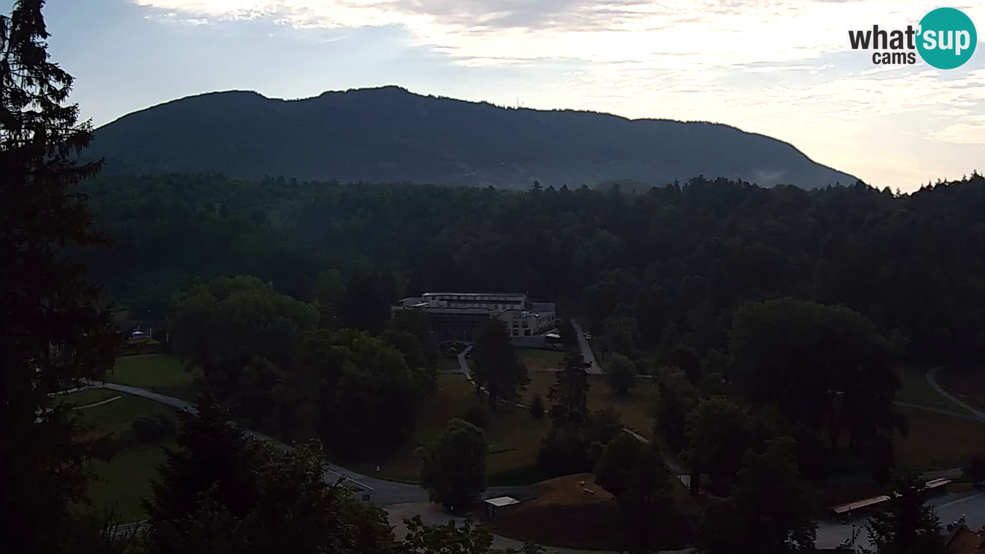Trakošćan – Vista desde el castillo
