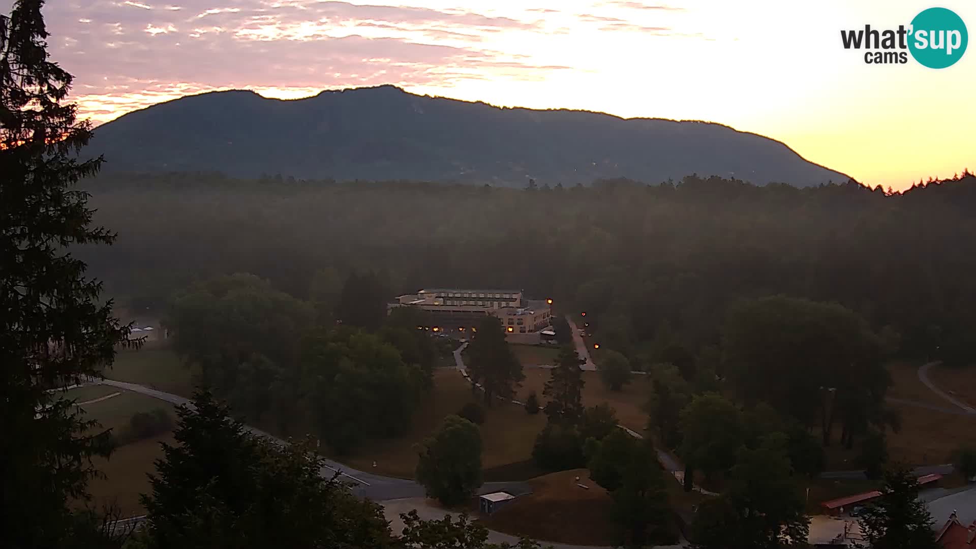 Trakošćan – view from castle