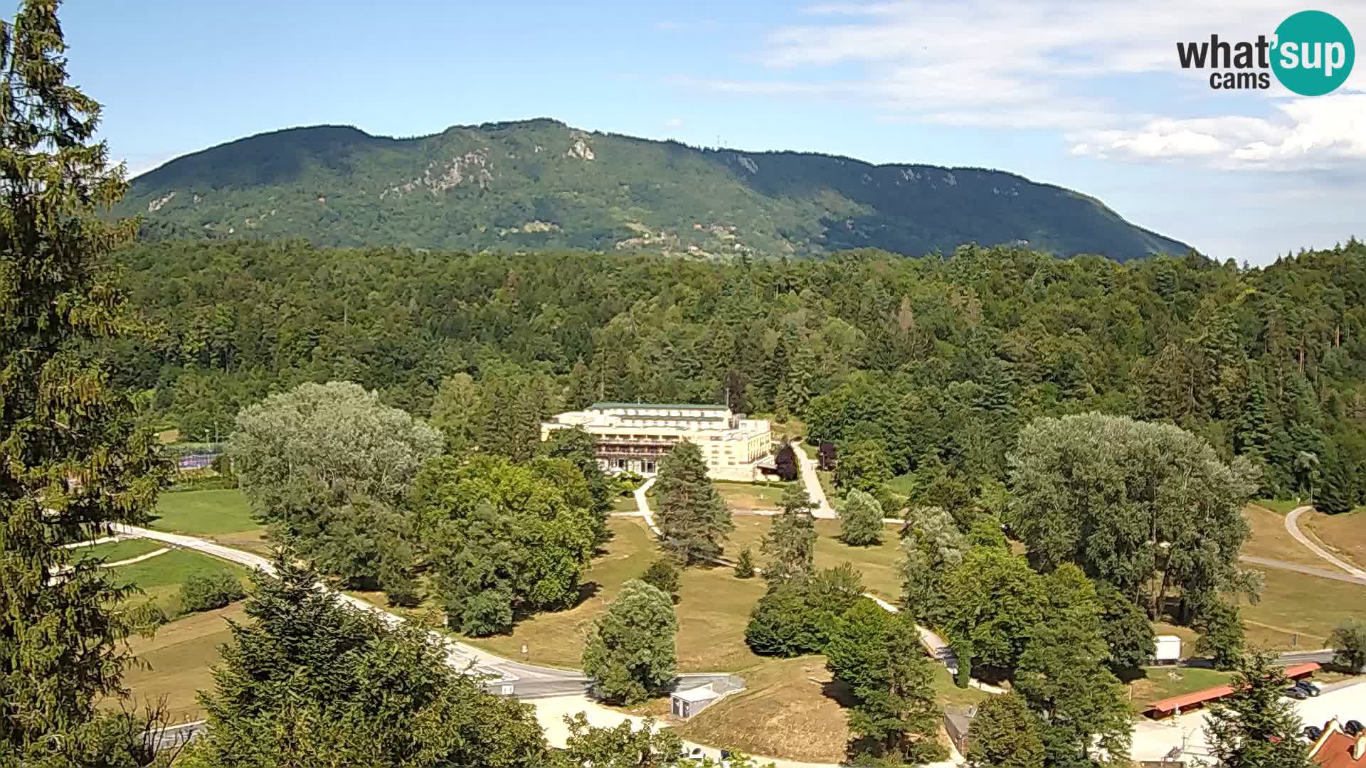Trakošćan – Vista desde el castillo