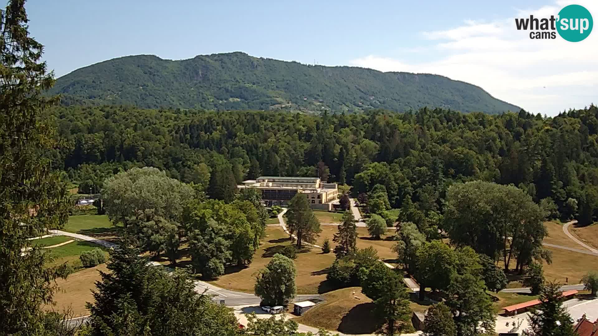 Trakošćan – Vista desde el castillo