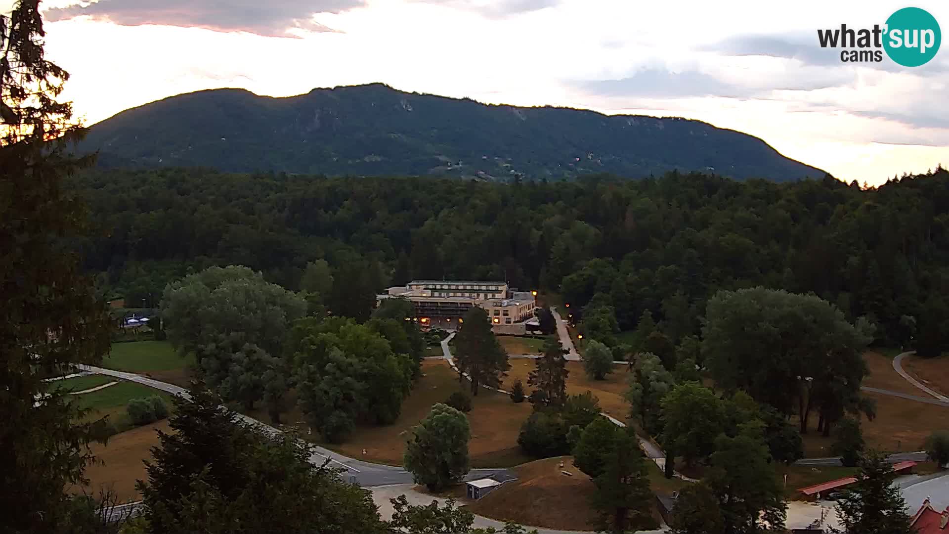 Trakošćan – Vista dal castello