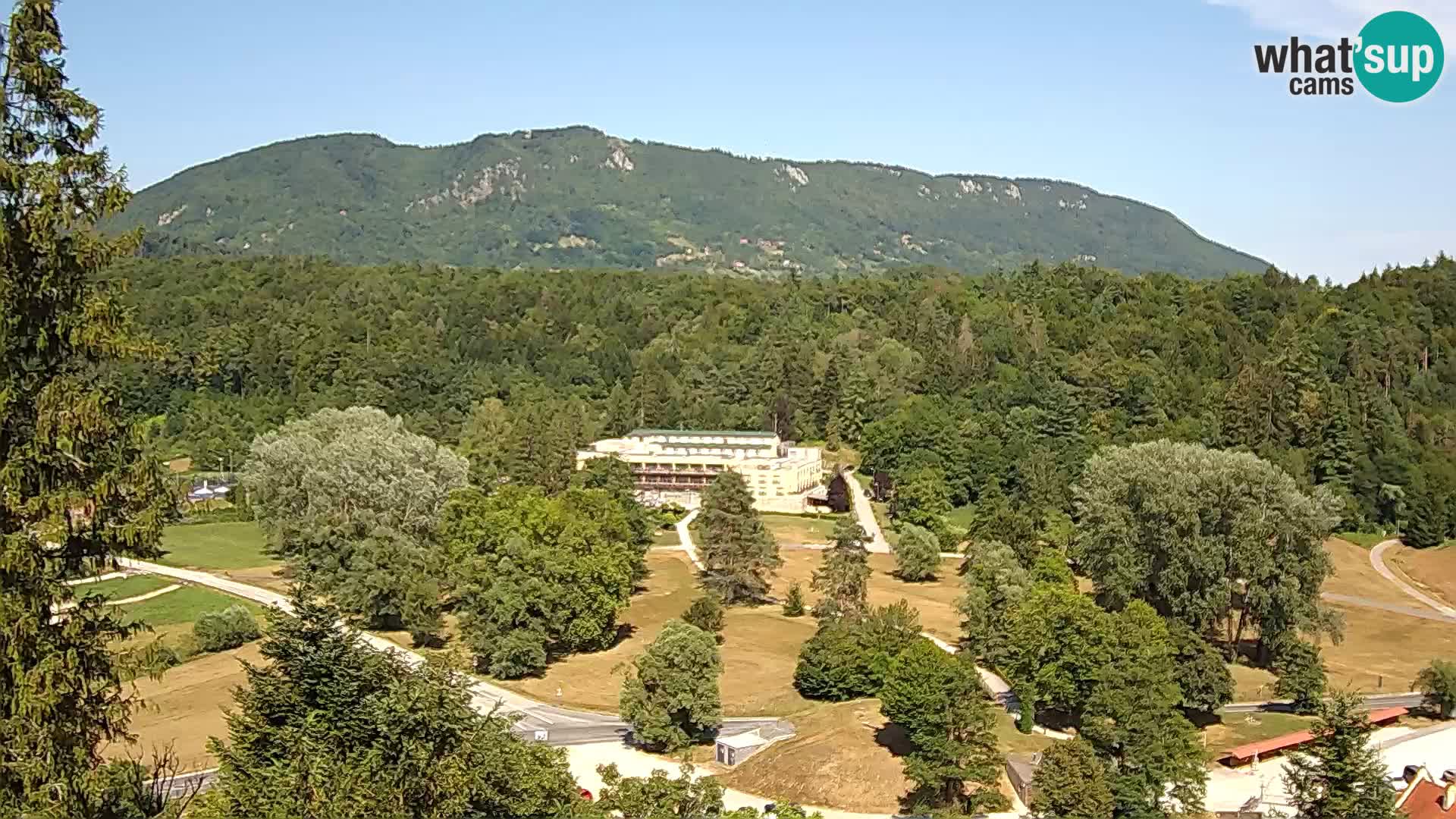 Trakošćan – view from castle